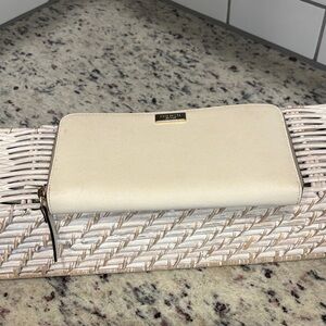 Kate Spade Cream Zip Wallet